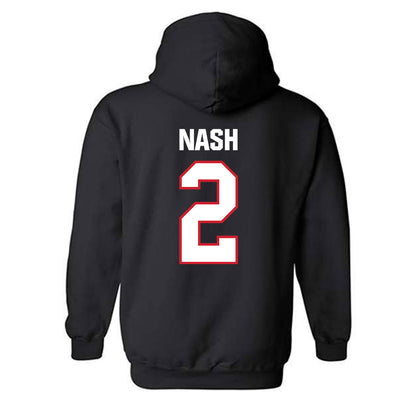 Minot State - NCAA Women's Soccer : Giselle Nash - Hooded Sweatshirt-1