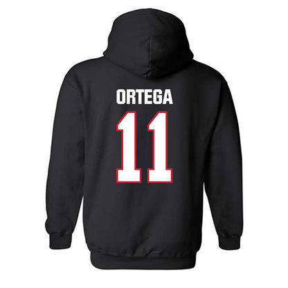 Minot State - NCAA Women's Soccer : Edelin Ortega - Hooded Sweatshirt-1