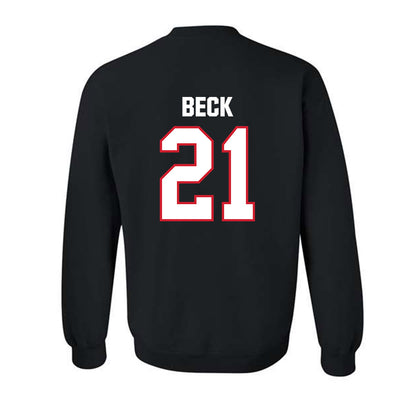 Minot State - NCAA Women's Basketball : Skotti Beck - Crewneck Sweatshirt-1