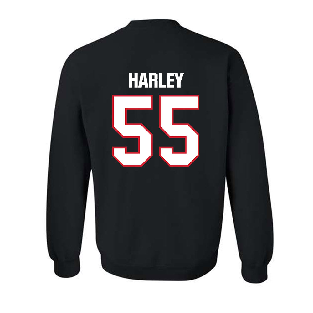 Minot State - NCAA Baseball : Jon Harley - Crewneck Sweatshirt-1
