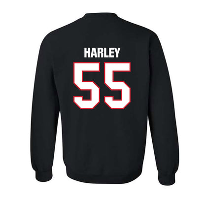 Minot State - NCAA Baseball : Jon Harley - Crewneck Sweatshirt-1