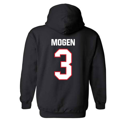 Minot State - NCAA Women's Basketball : Jessica Mogen - Hooded Sweatshirt-1