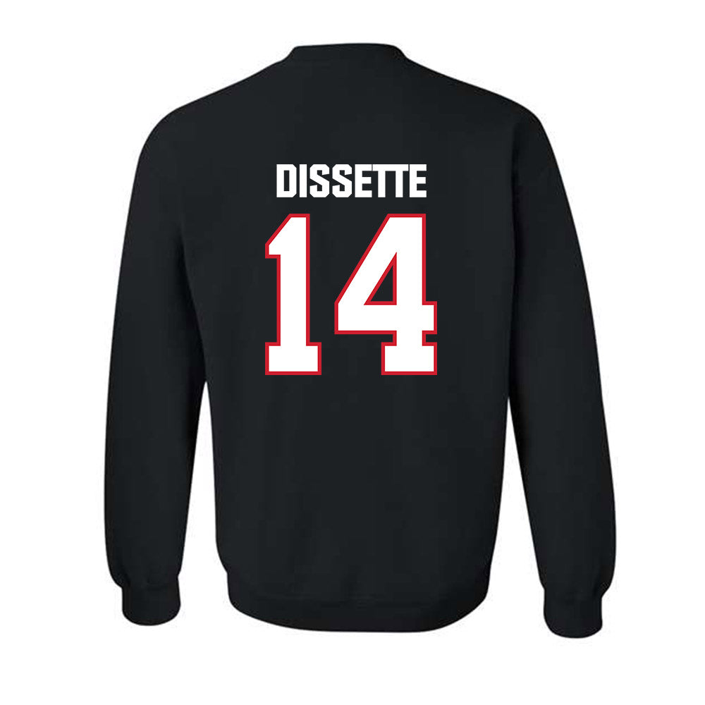 Minot State - NCAA Men's Basketball : Darik Dissette - Crewneck Sweatshirt-1