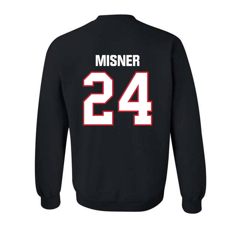 Minot State - NCAA Softball : Sarah Misner - Crewneck Sweatshirt-1