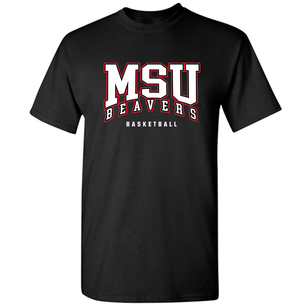 Minot State - NCAA Men's Basketball : Carson Haerer - T-Shirt-0