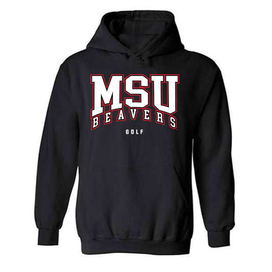 Minot State - NCAA Men's Golf : Gabriel Sendlak - Hooded Sweatshirt-0