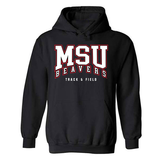 Minot State - NCAA Men's Track & Field : Jayden Corum - Hooded Sweatshirt-0