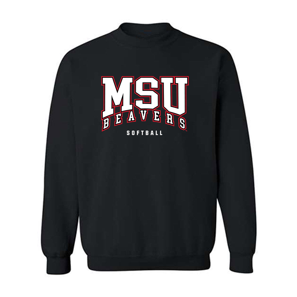 Minot State - NCAA Softball : Sarah Misner - Crewneck Sweatshirt-0