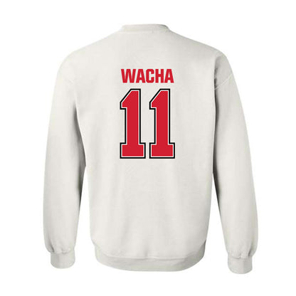Minot State - NCAA Women's Basketball : Ashley Wacha - Crewneck Sweatshirt-1