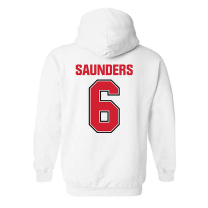 Minot State - NCAA Women's Volleyball : Haley Saunders - Hooded Sweatshirt-1