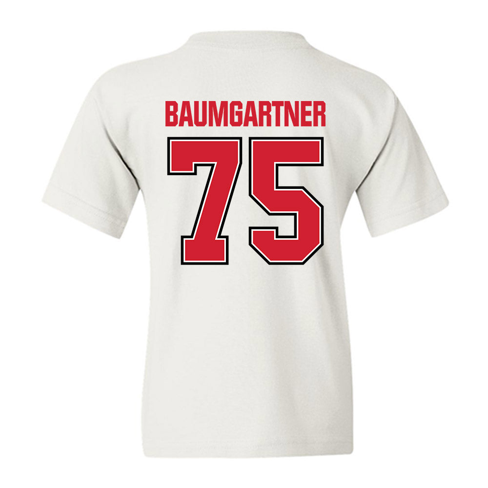 Minot State - NCAA Football : Landon Baumgartner - Youth T-Shirt-1