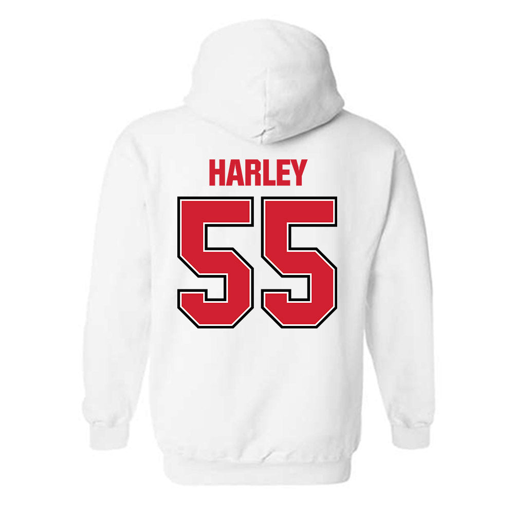 Minot State - NCAA Baseball : Jon Harley - Hooded Sweatshirt-1
