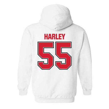 Minot State - NCAA Baseball : Jon Harley - Hooded Sweatshirt-1