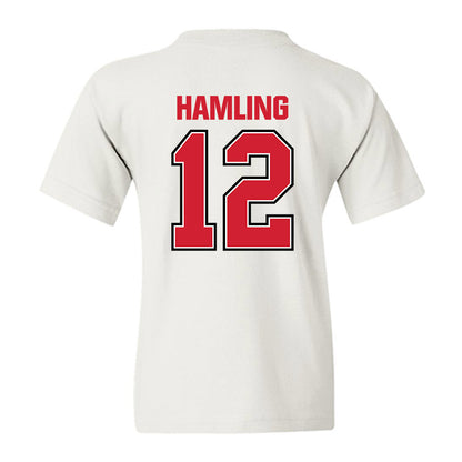 Minot State - NCAA Women's Basketball : Taryn Hamling - Youth T-Shirt-1