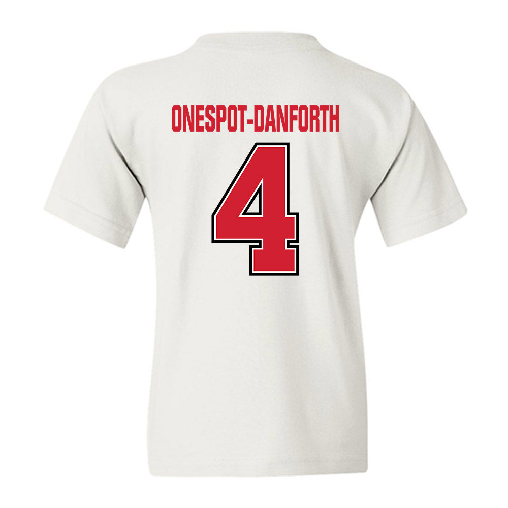 Minot State - NCAA Women's Volleyball : Katelyn Onespot-Danforth - Youth T-Shirt-1