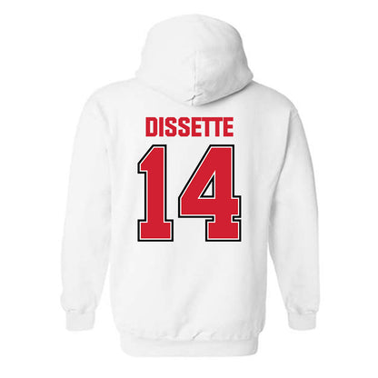 Minot State - NCAA Men's Basketball : Darik Dissette - Hooded Sweatshirt-1