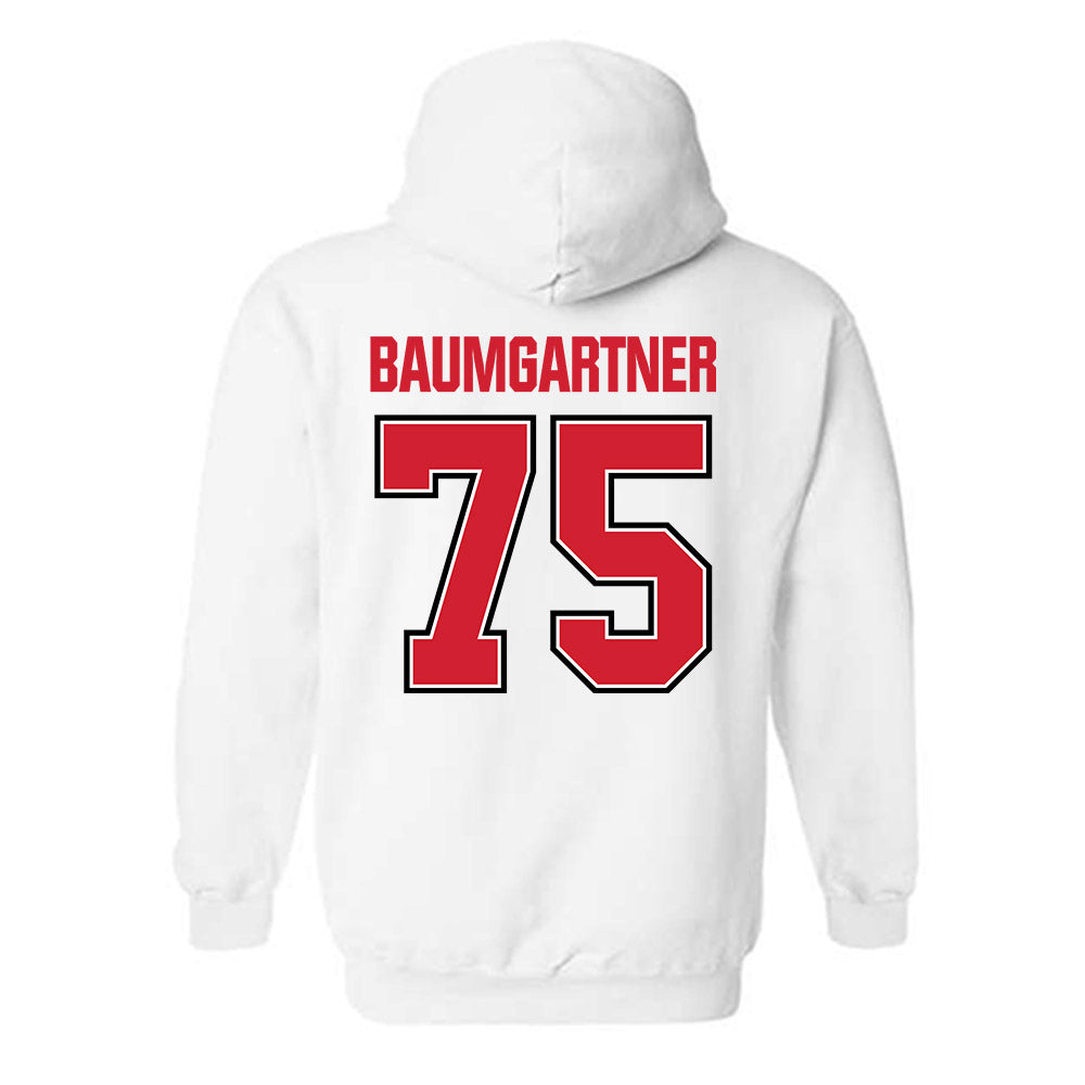 Minot State - NCAA Football : Landon Baumgartner - Hooded Sweatshirt-1