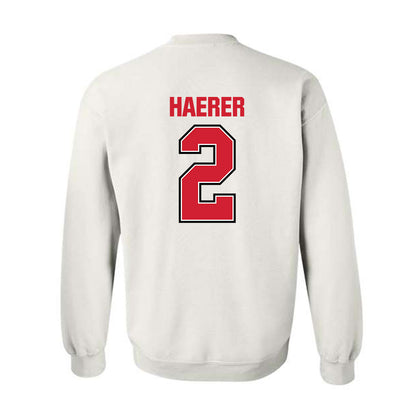 Minot State - NCAA Men's Basketball : Carson Haerer - Crewneck Sweatshirt-1