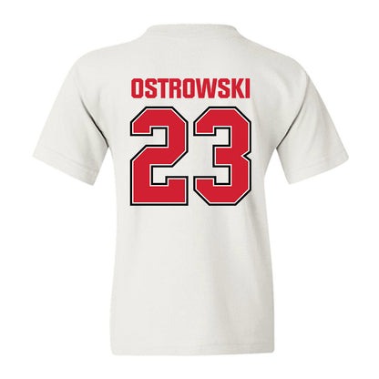 Minot State - NCAA Women's Soccer : Morgan Ostrowski - Youth T-Shirt-1