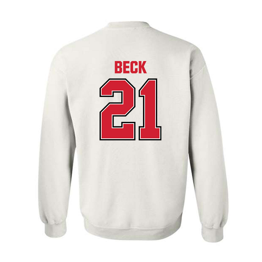 Minot State - NCAA Women's Basketball : Skotti Beck - Crewneck Sweatshirt-1