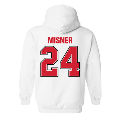 Minot State - NCAA Softball : Sarah Misner - Hooded Sweatshirt-1