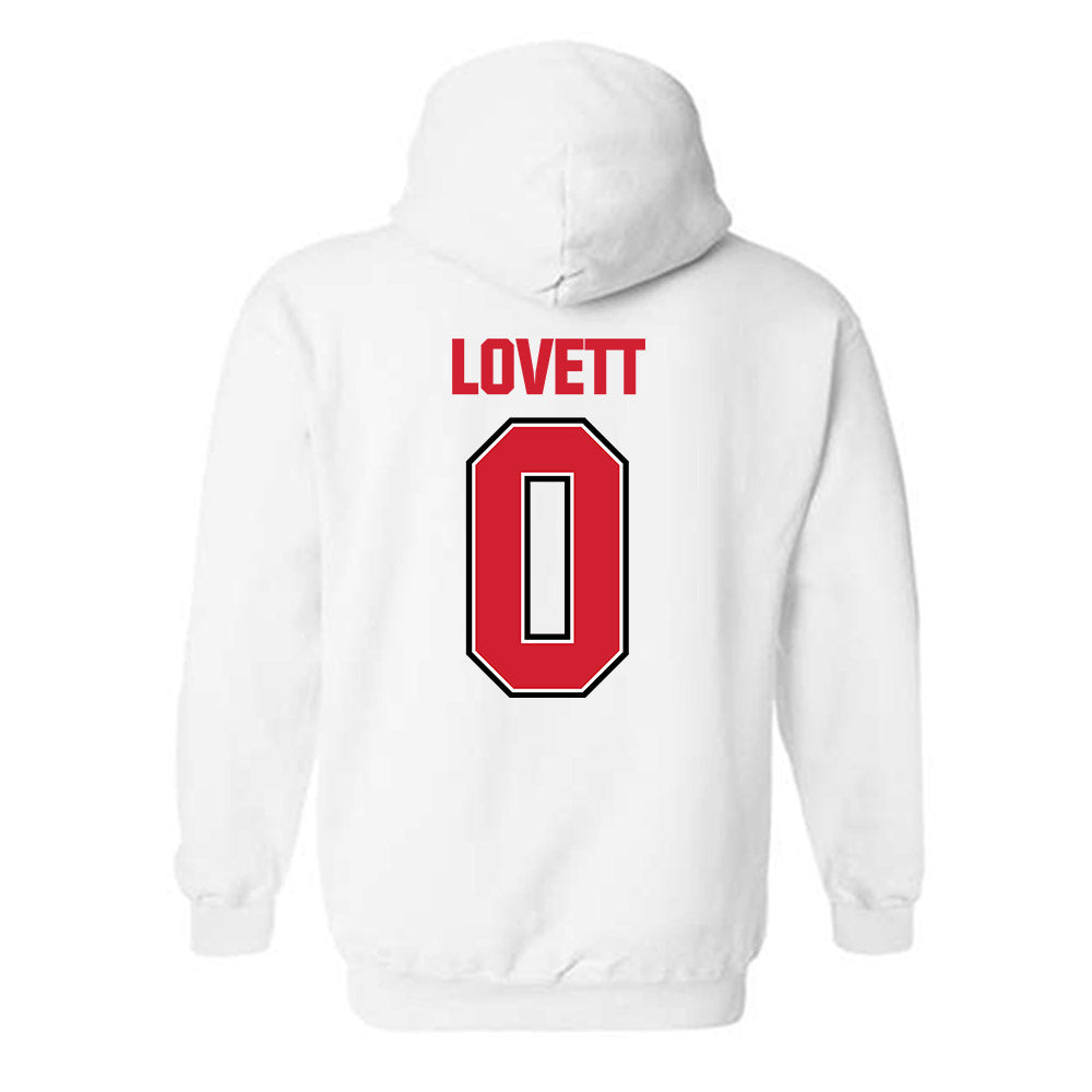 Minot State - NCAA Football : Evan Lovett - Hooded Sweatshirt-1