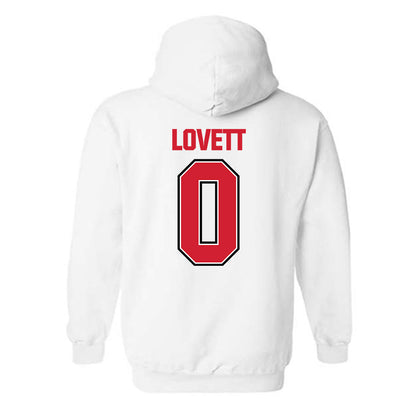 Minot State - NCAA Football : Evan Lovett - Hooded Sweatshirt-1