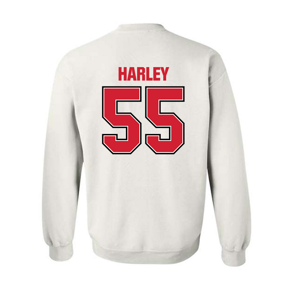 Minot State - NCAA Baseball : Jon Harley - Crewneck Sweatshirt-1