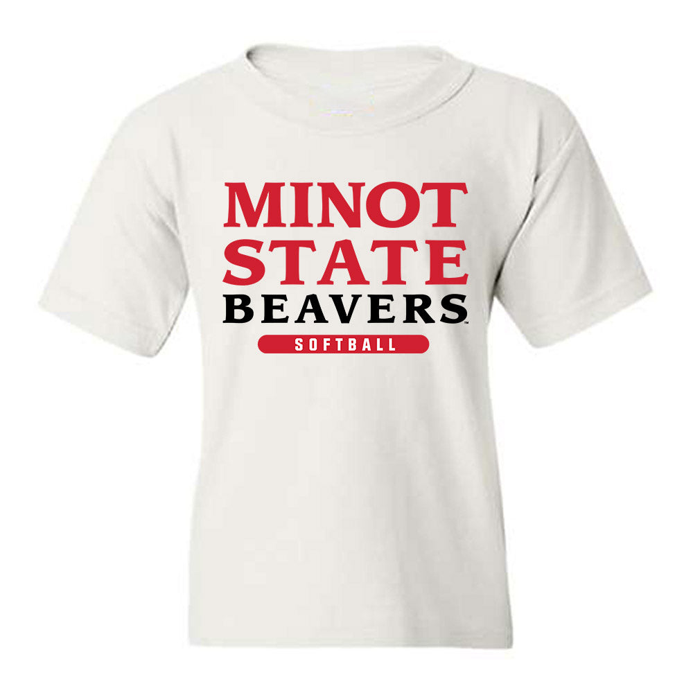 Minot State - NCAA Softball : Mallory Moos - Youth T-Shirt-0