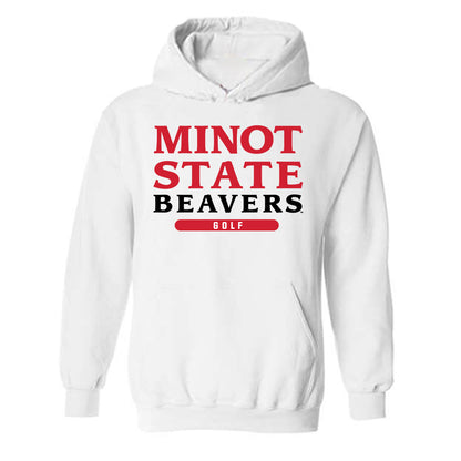 Minot State - NCAA Men's Golf : Gabriel Sendlak - Hooded Sweatshirt-0