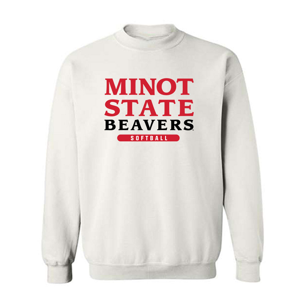 Minot State - NCAA Softball : Sarah Misner - Crewneck Sweatshirt-0