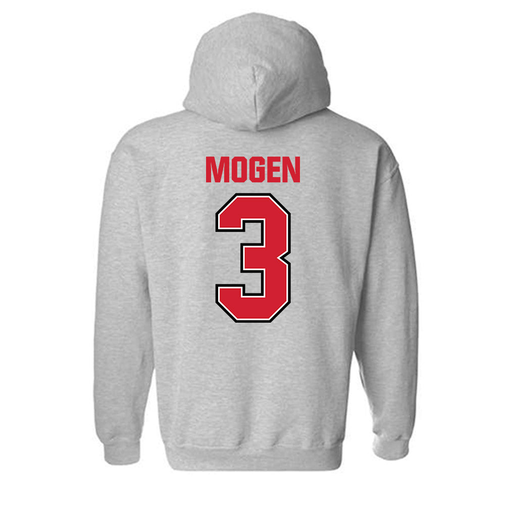 Minot State - NCAA Women's Basketball : Jessica Mogen - Classic Shersey Hooded Sweatshirt-1