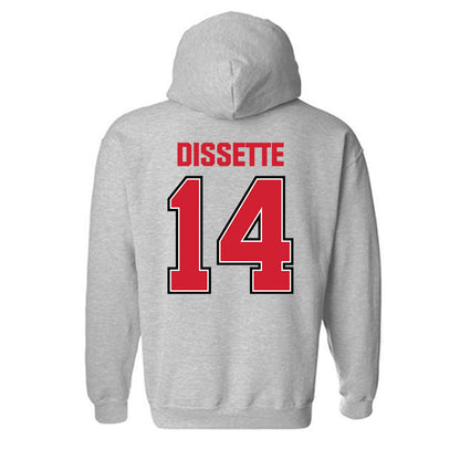 Minot State - NCAA Men's Basketball : Darik Dissette - Classic Shersey Hooded Sweatshirt-1