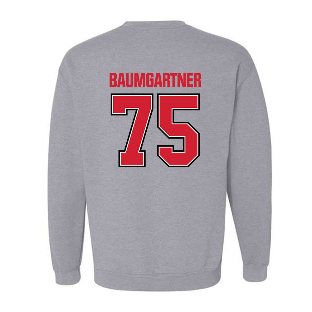 Minot State - NCAA Football : Landon Baumgartner - Classic Shersey Crewneck Sweatshirt-1
