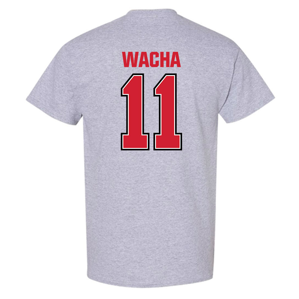 Minot State - NCAA Women's Basketball : Ashley Wacha - Classic Shersey T-Shirt-1