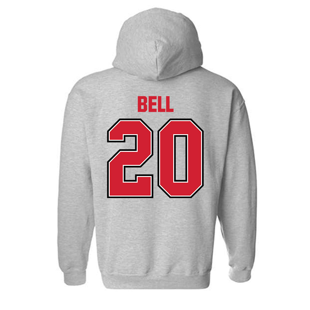 Minot State - NCAA Women's Volleyball : Jasmin Bell - Classic Shersey Hooded Sweatshirt-1