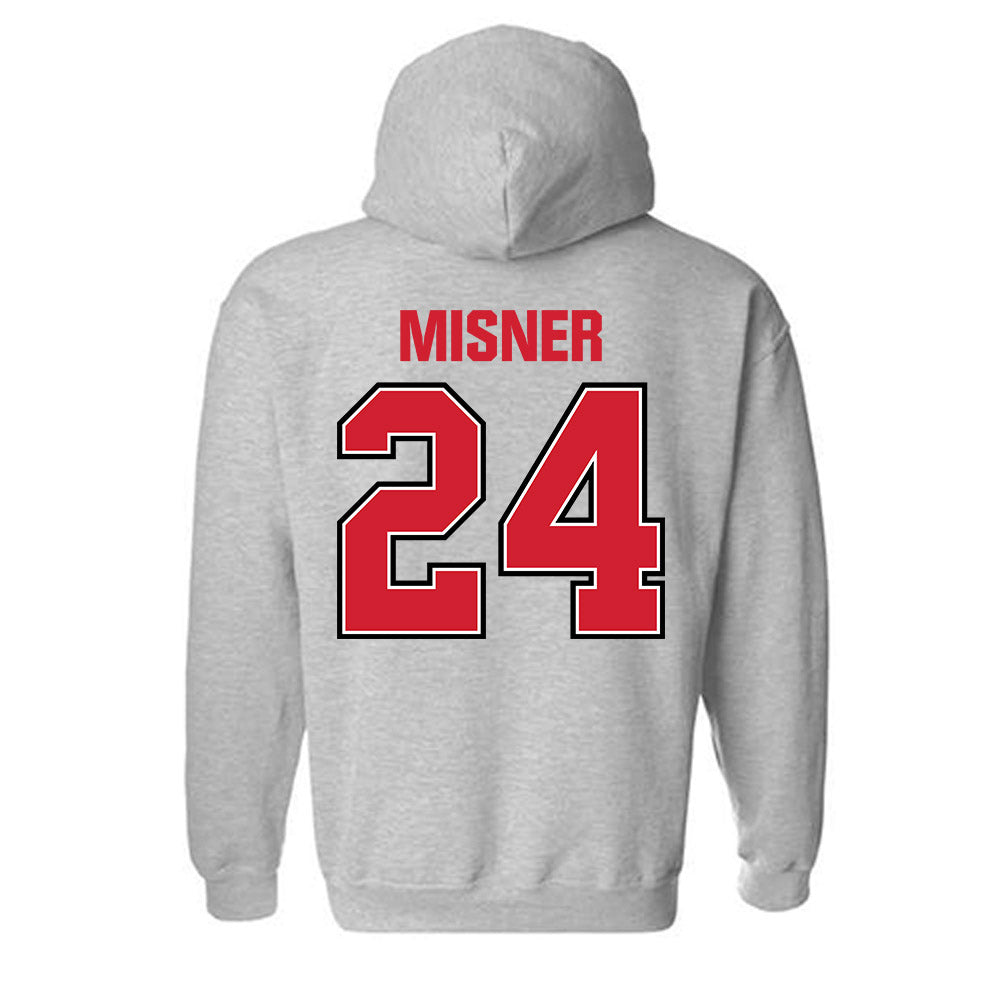 Minot State - NCAA Softball : Sarah Misner - Classic Shersey Hooded Sweatshirt-1