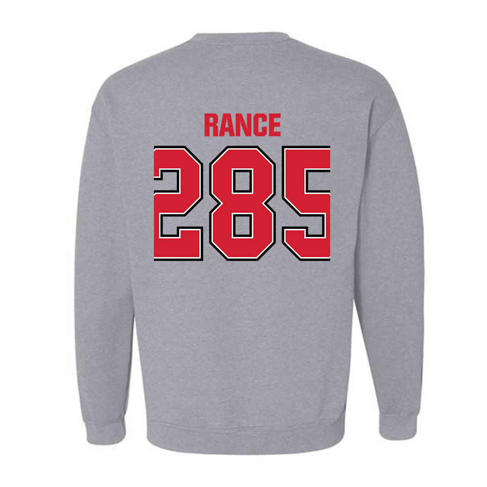 Minot State - NCAA Wrestling : Braxton Rance - Classic Shersey Crewneck Sweatshirt-1