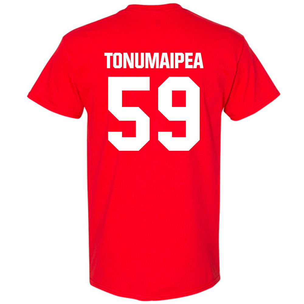 Minot State - NCAA Football : Mahonri Tonumaipea - Classic Shersey T-Shirt-1