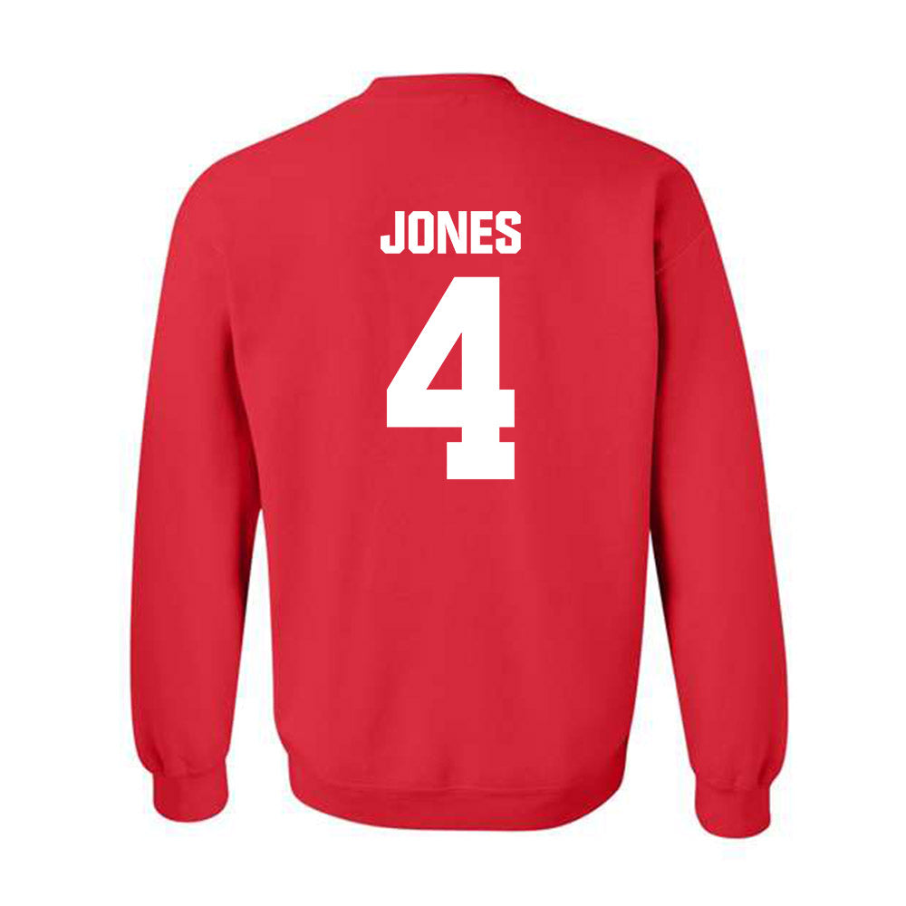 Minot State - NCAA Women's Basketball : Emma Jones - Classic Shersey Crewneck Sweatshirt-1