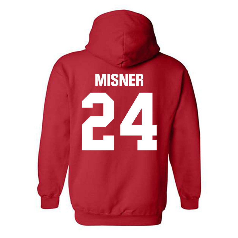 Minot State - NCAA Softball : Sarah Misner - Classic Shersey Hooded Sweatshirt-1
