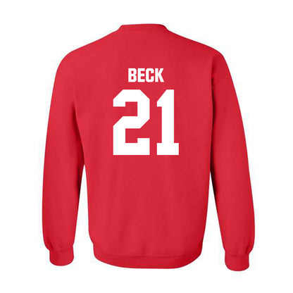 Minot State - NCAA Women's Basketball : Skotti Beck - Classic Shersey Crewneck Sweatshirt-1