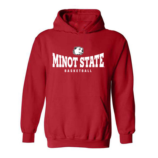 Minot State - NCAA Women's Basketball : Jessica Mogen - Classic Shersey Hooded Sweatshirt-0