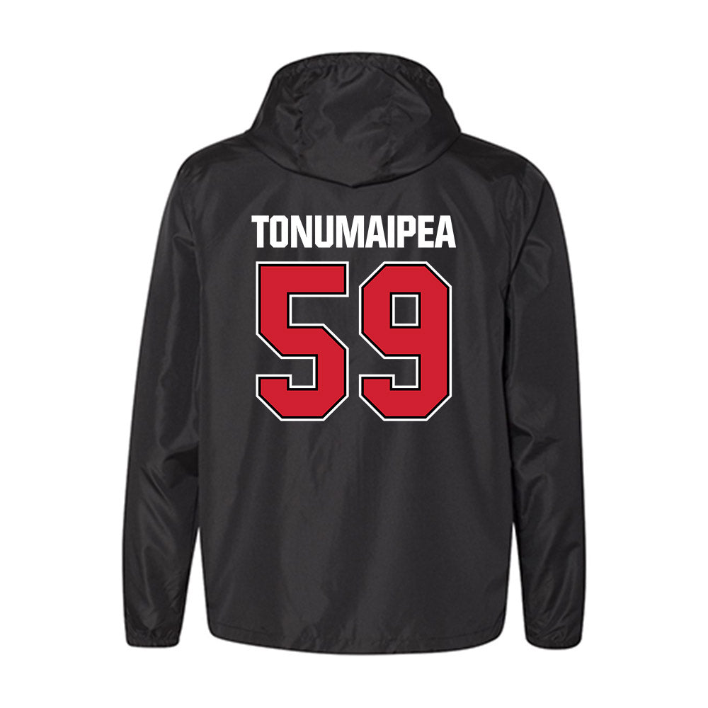 Minot State - NCAA Football : Mahonri Tonumaipea - Windbreaker-1
