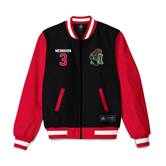 Minot State - NCAA Women's Basketball : Jordan McMahon - Bomber Jacket-0