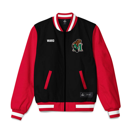 Minot State - NCAA Women's Track & Field : Jenneva Ward - Bomber Jacket-0