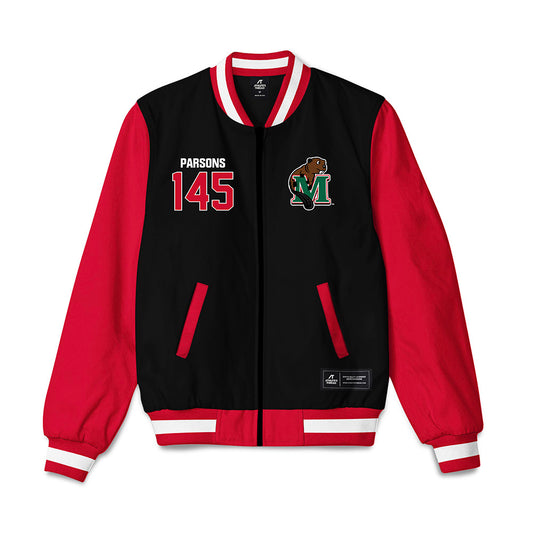 Minot State - NCAA Wrestling : Chloe Parsons - Bomber Jacket-0