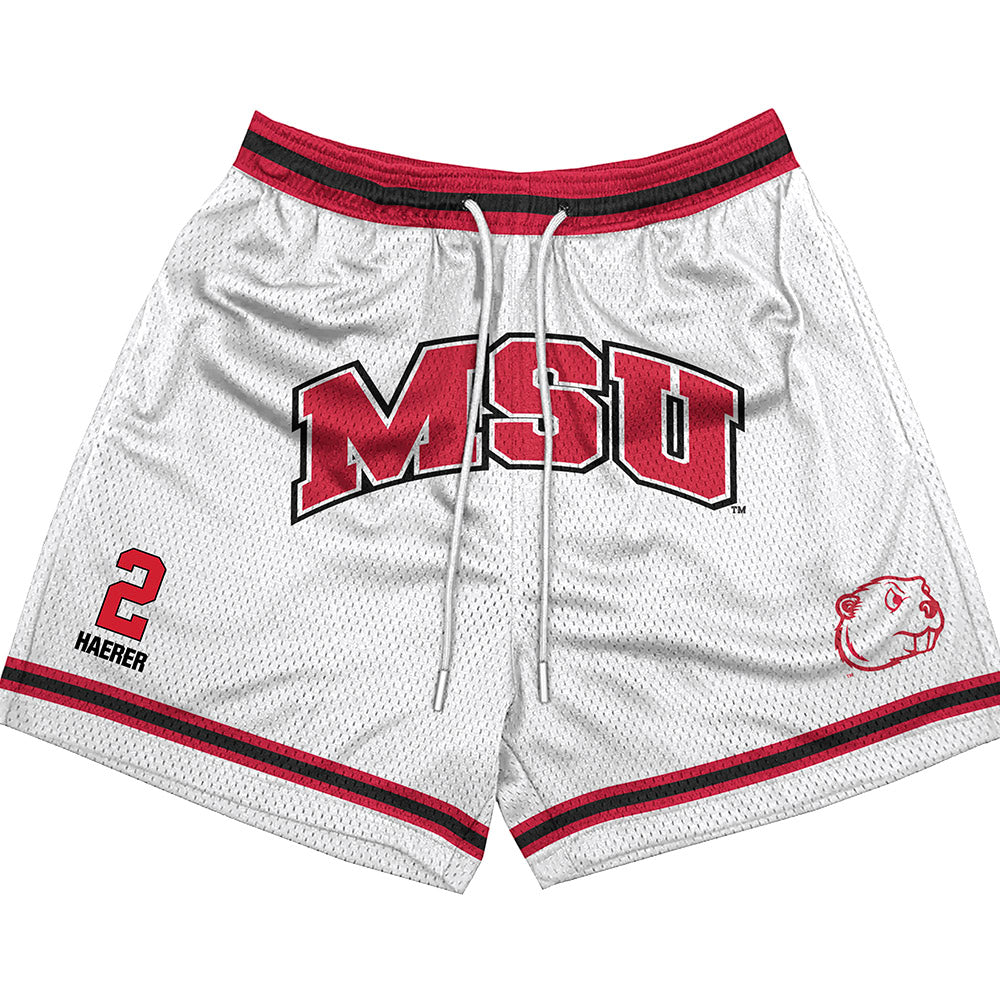 Minot State - NCAA Men's Basketball : Carson Haerer - Shorts-0