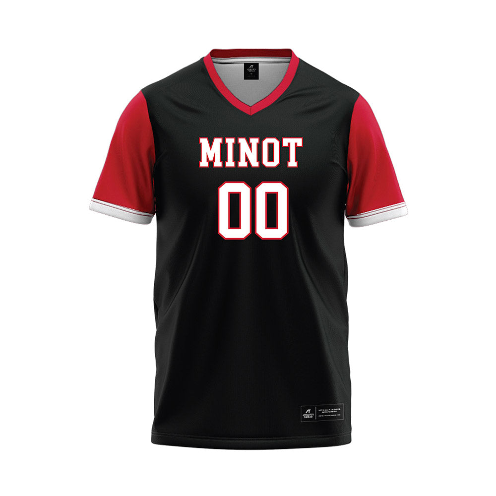 Minot State - NCAA Softball : Hannah Russell - Black Baseball Jersey-0