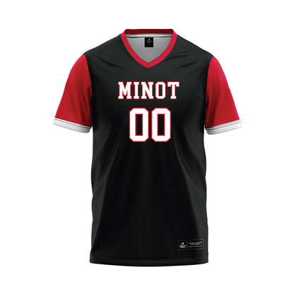 Minot State - NCAA Softball : Hannah Russell - Black Baseball Jersey-0